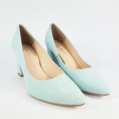 CARLA RICCI magassarkú cipő