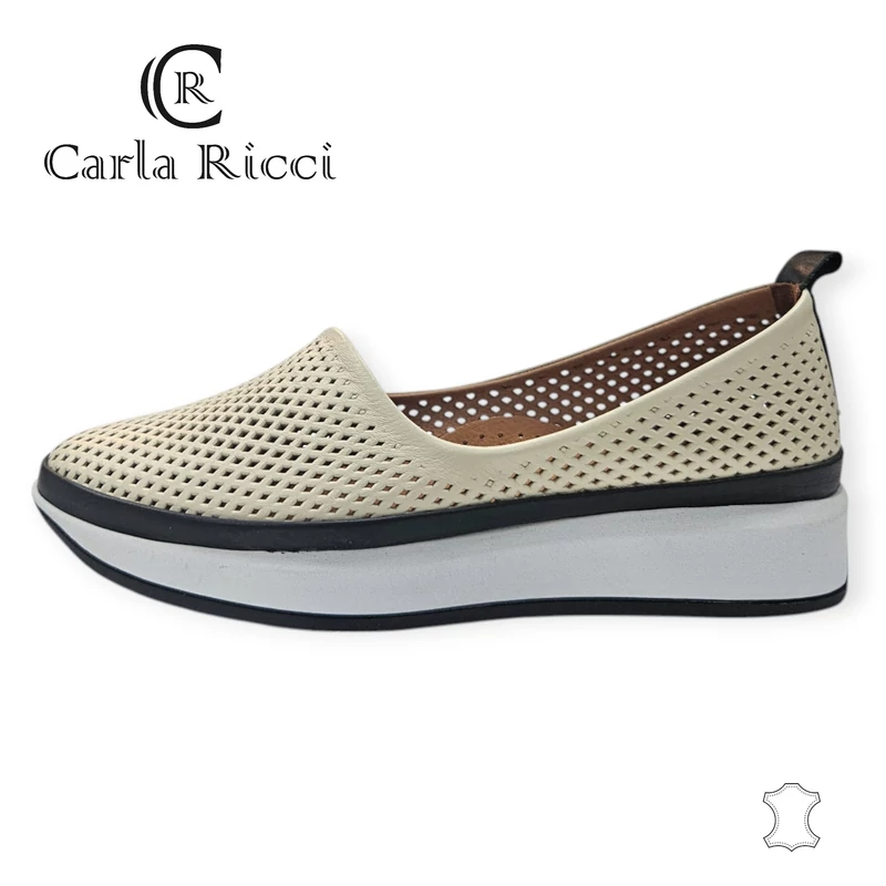 CARLA RICCI bőr cipő