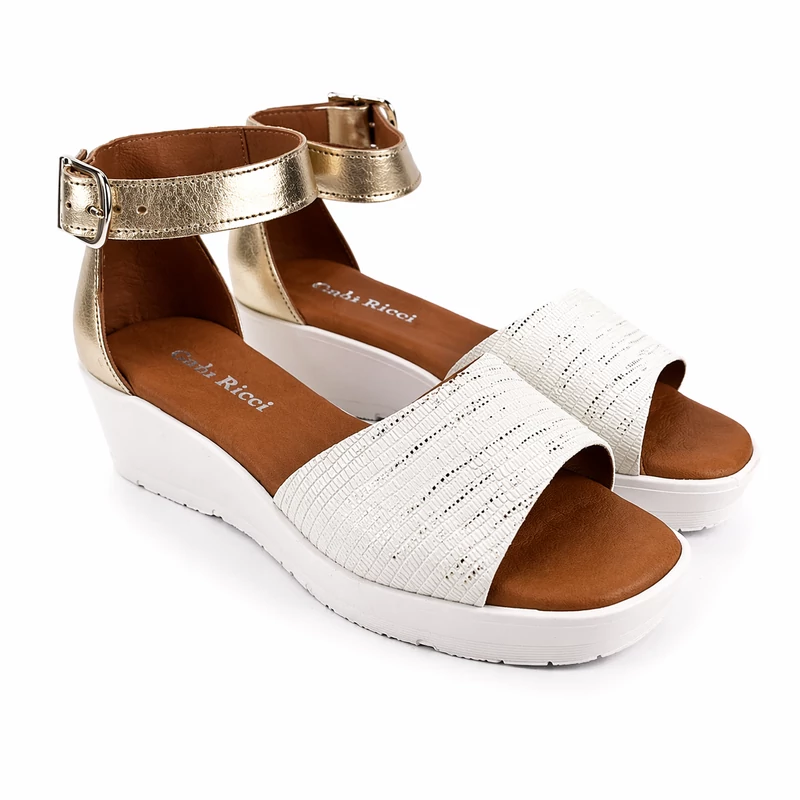CARLA RICCI bőr szandál